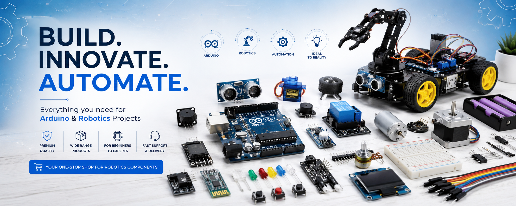 Your One-Stop Shop for Robotics & Electronics